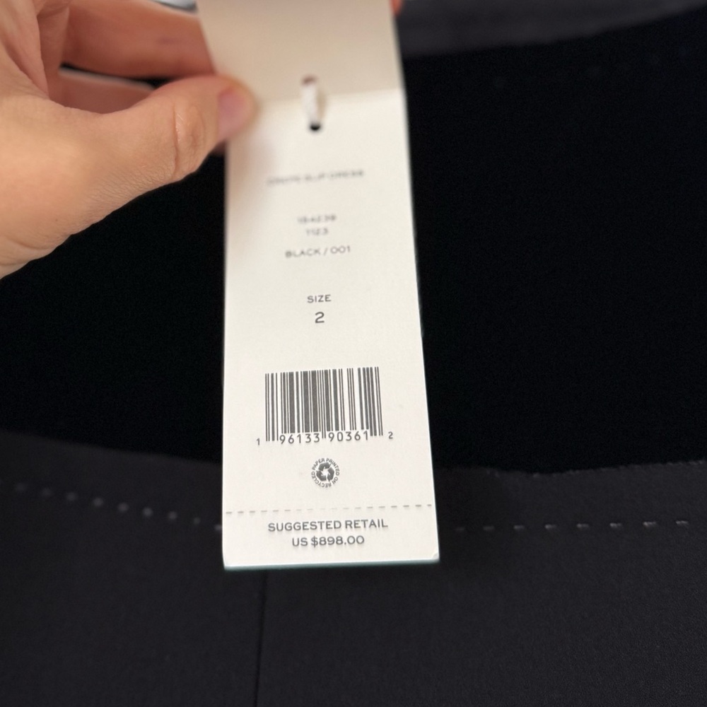 NWT Tory Burch crepe slip midi dress $898 2 - Picture 6 of 9